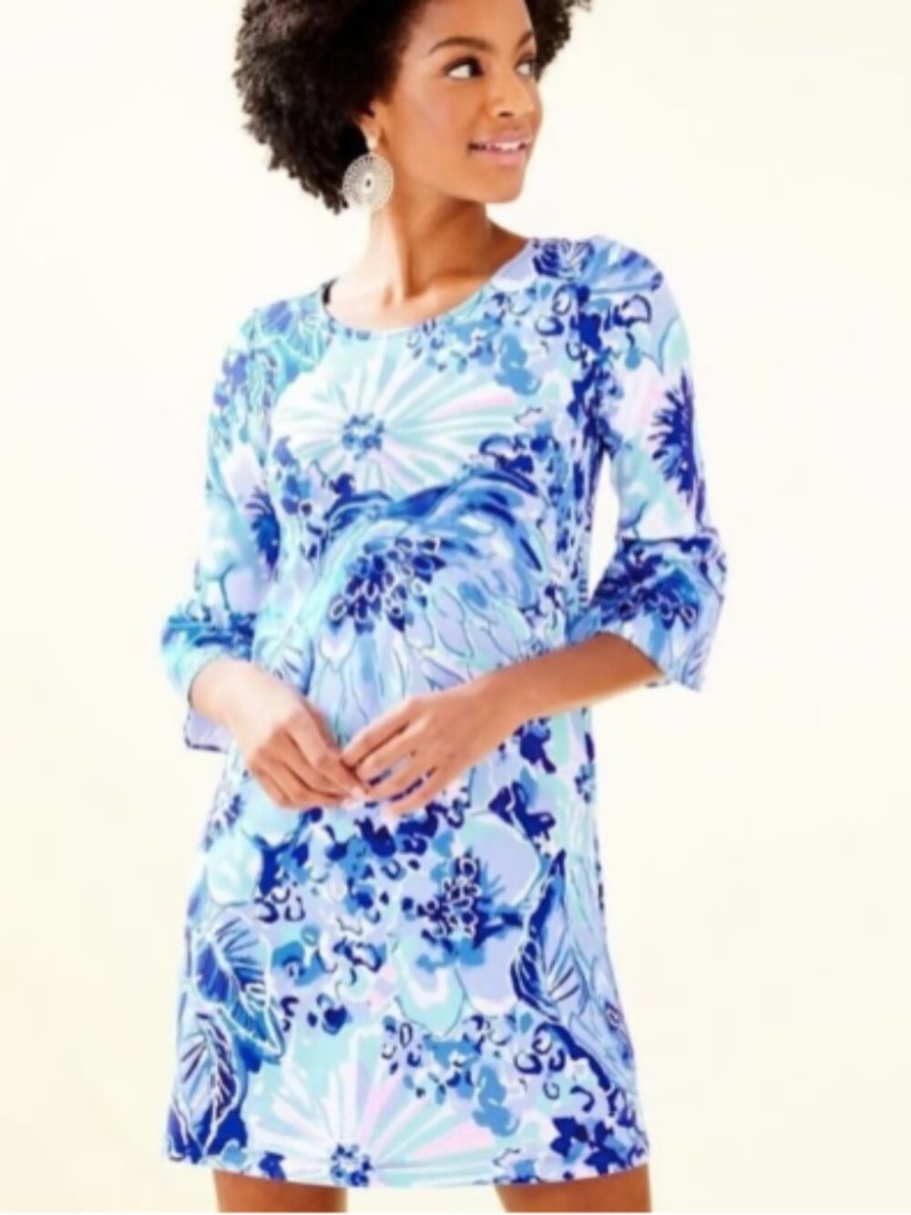 Lilly Pulitzer Ophelia Swing Dress in “Catch N Keep” Print